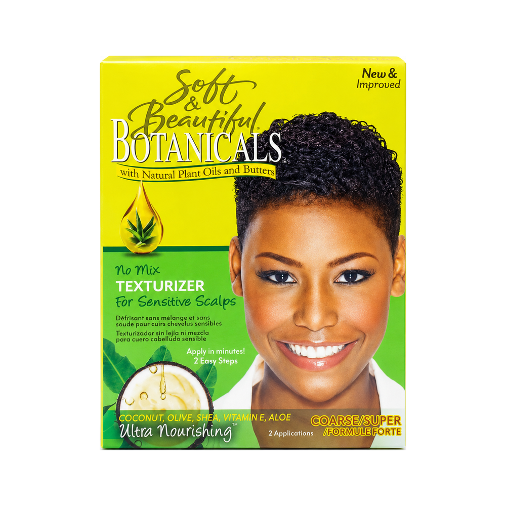 Soft and Beautiful Botanicals No-Lye No Mix Texturizer Regular 2 uses