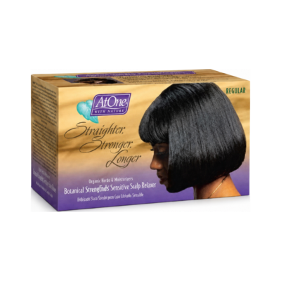 AtOne with Nature - Botanical Sensitive Scalp Relaxer Kit - Super