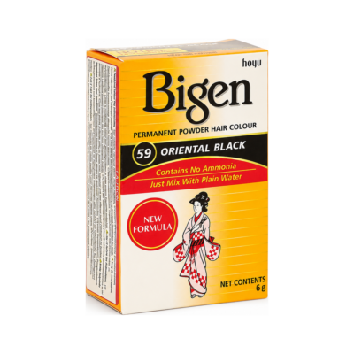 Bigen Permanent Powder Hair Colour Oriental Black