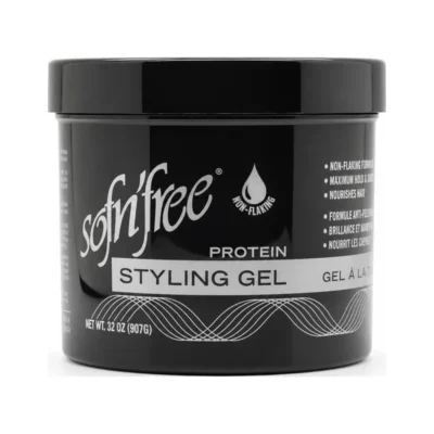 Sofn'free Non-Flocculent Protein Styling Gel Black