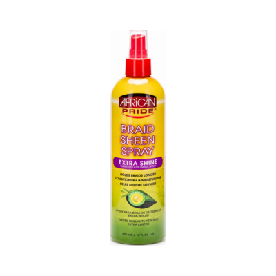 African Pride Braid Shine Spray Extra Shine