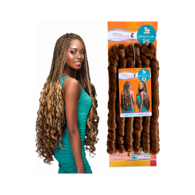 Dream Hair X3 French Curl Braid Hair #16 71 cm