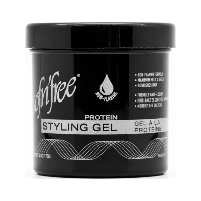 Sofn'free Non-Flake Protein Styling Gel Black
