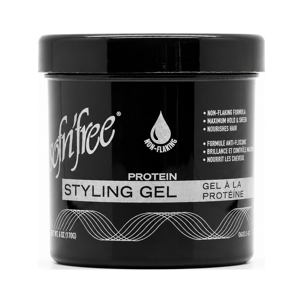Sofn'free Non-Flake Protein Styling Gel Black