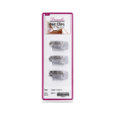 Dreamfix Hair Clips for Extensions Clips 3.8cm Teeth/Metal 3Pcs