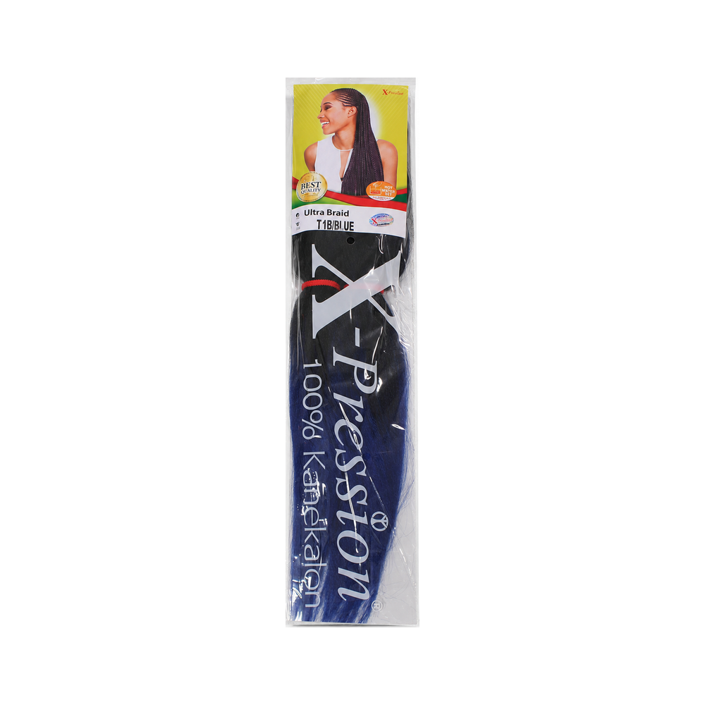 X-Pression Ultra Braid #T1B Blue 116cm
