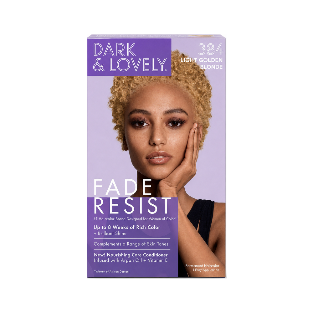 Soft Sheen Carson Dark and Lovely Fade Resist Hair Lightener 384 Light Golden Blonde - Haircolor