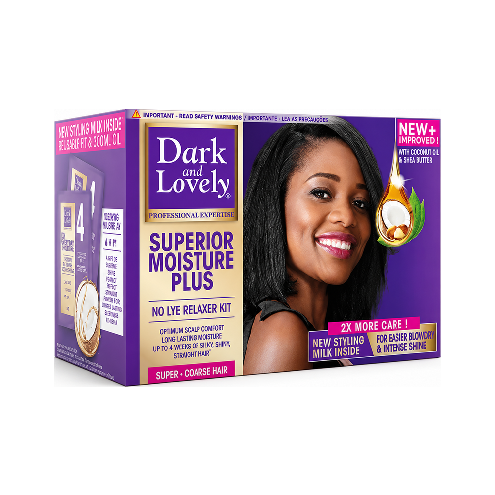 Dark & Lovely Moisture Plus No-Lye Relaxer Super