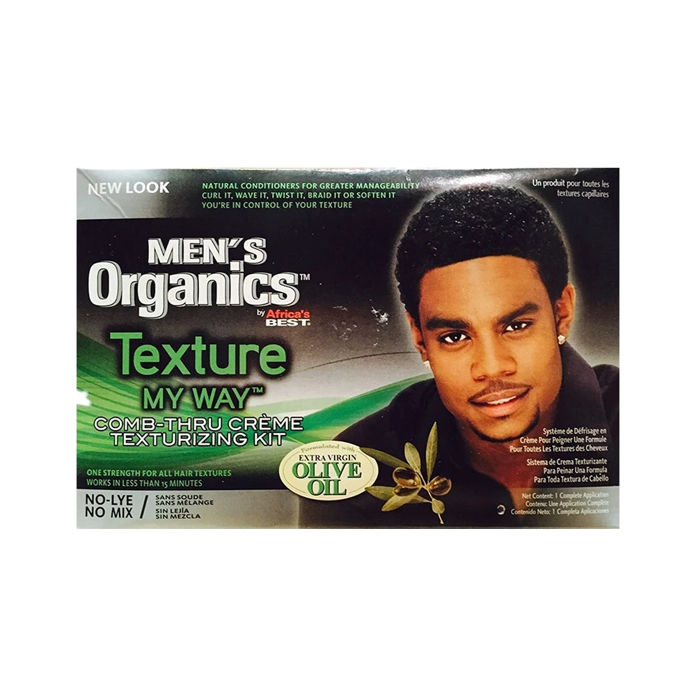 Africa's Best Men's Organics Texture My Way texturizing set