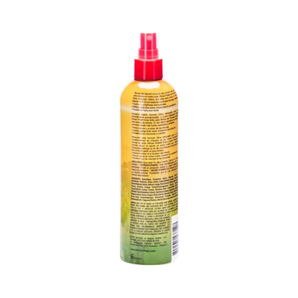 African Pride Braid Shine Spray Extra Shine - Image 3