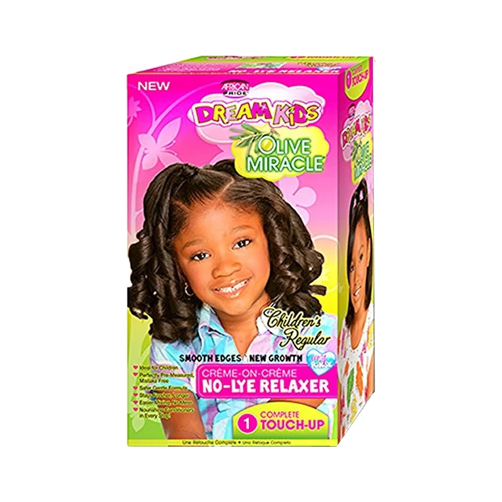 African Pride Dream Kids Olive Miracle Lackstift Relaxer Regular - Image 2