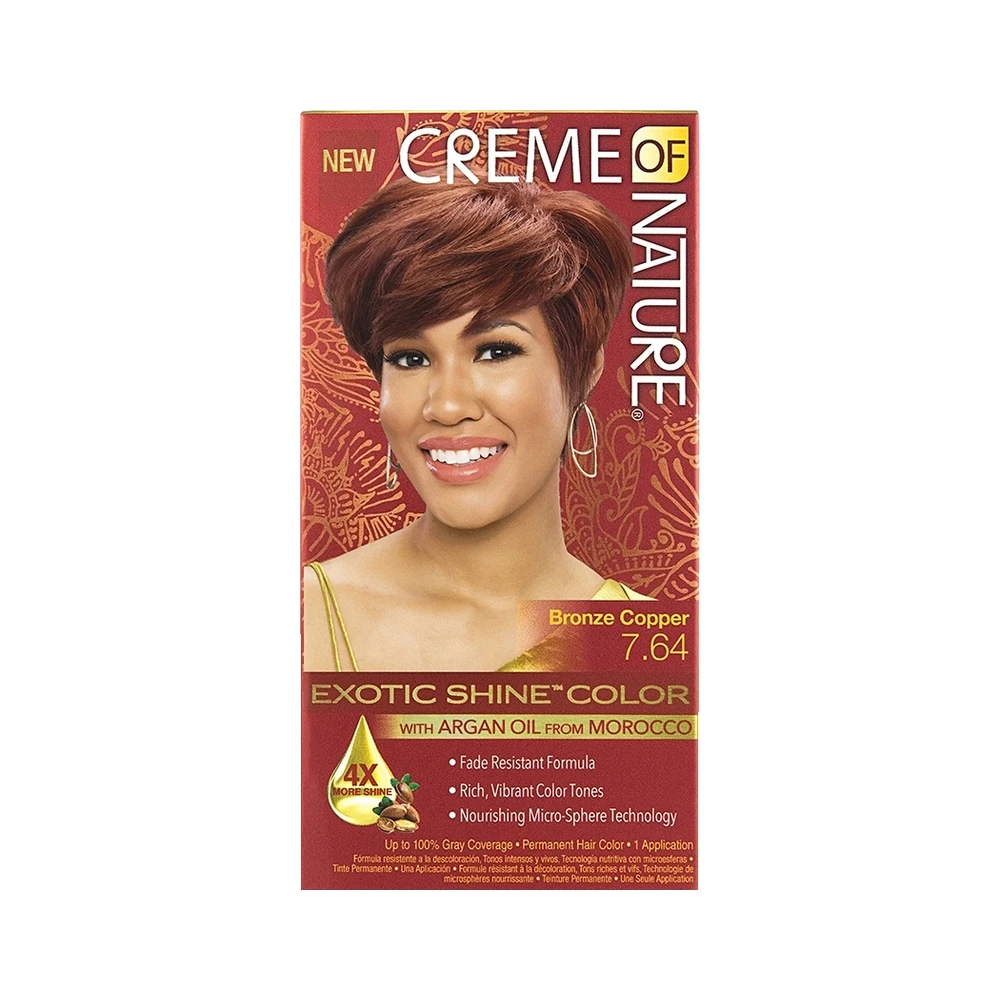 Creme Of Nature Exotic Shine Hair Color 7.64 - Image 2