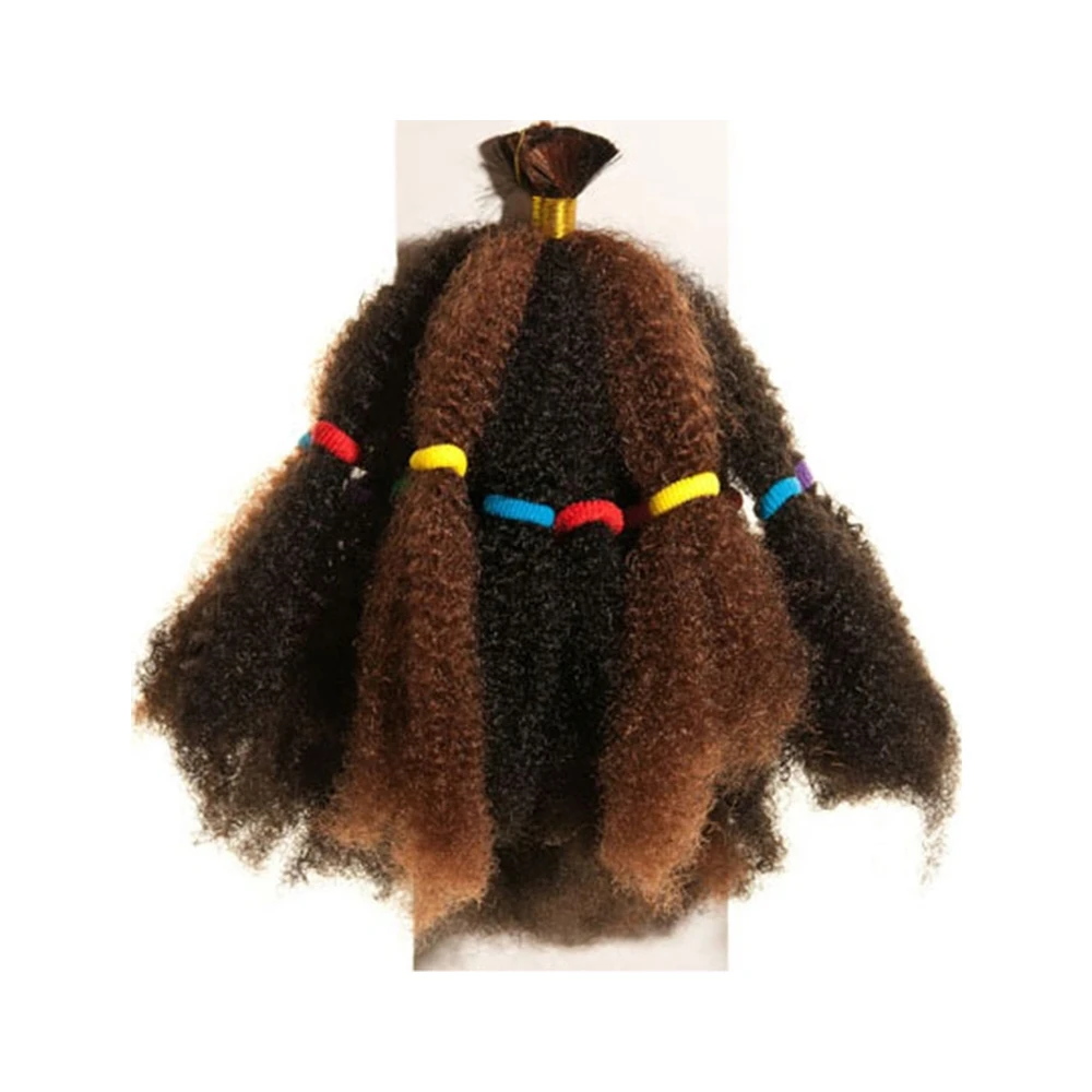 Dream Hair Afro Kinky Short 14" (ca. 36 cm) – Farbe FS1B/33 – Bild 3