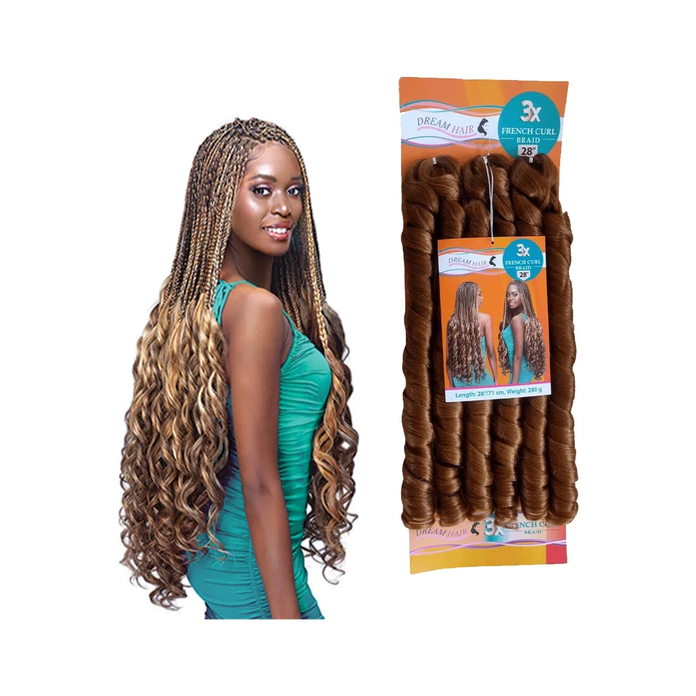Dream Hair X3 French Curl Braid #4 71 cm – Bild 2