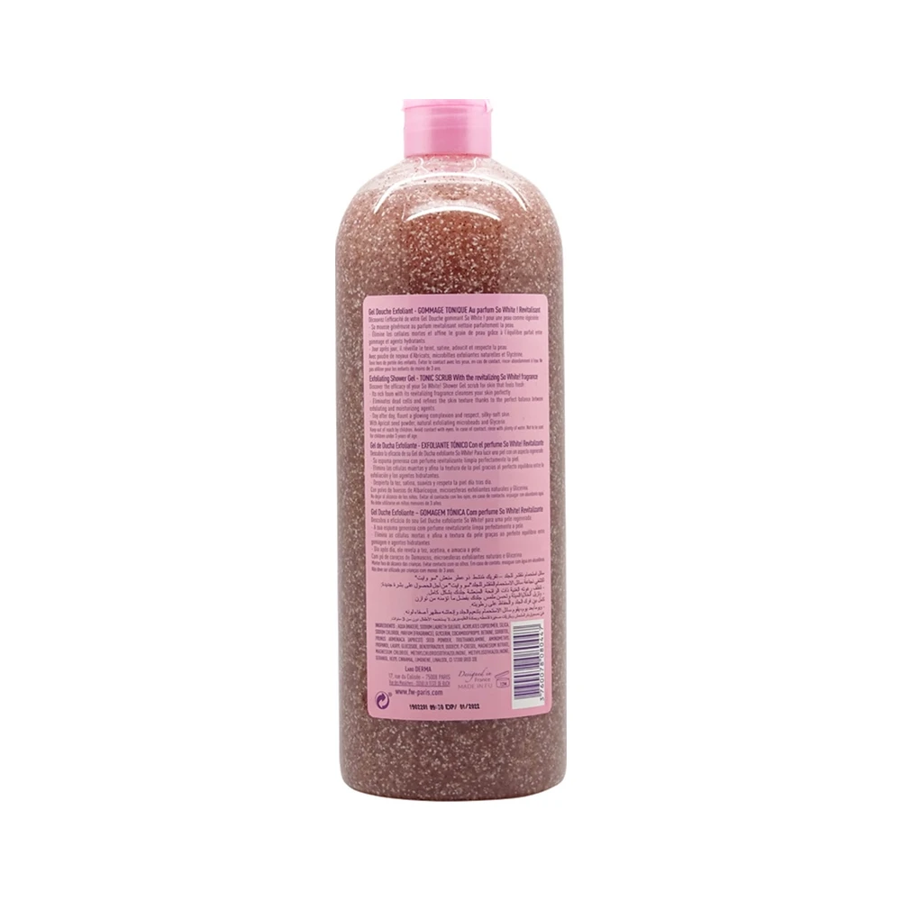 Fair & White Exfoliating Exfoliating Gel Douche Duschgel Tonic Scrub - Image 3