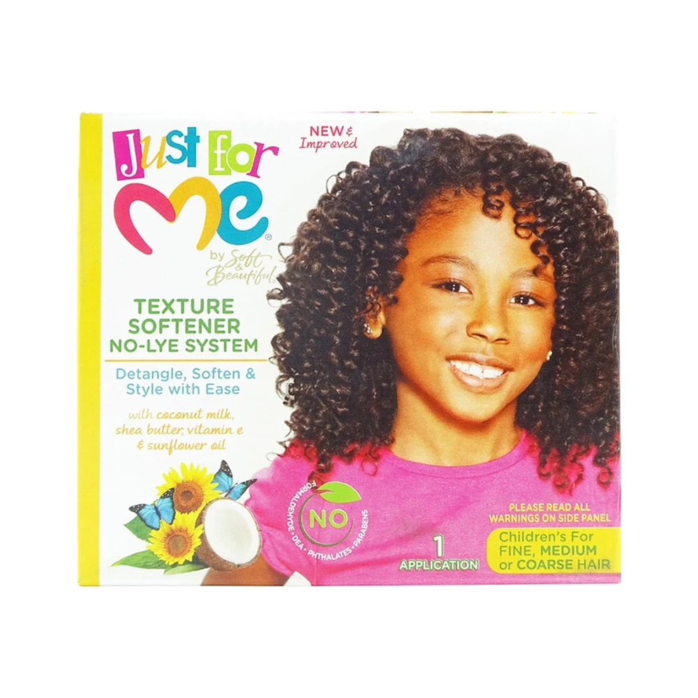 Just for Me No-Lye Conditioning Creme Relaxer Kit Regular - Image 2