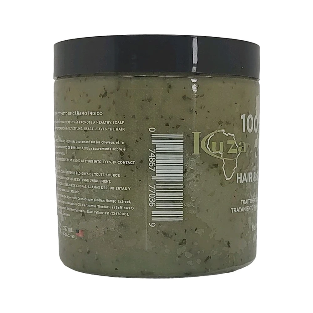 Kuza 100% Indian Hemp Hair & Scalp Treatment Jumbo - Image 4