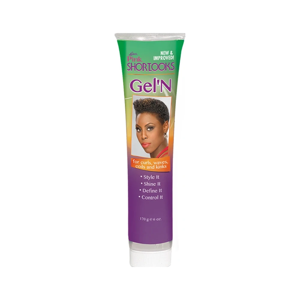 Luster's Pink Shortlocks Gel´n for curls, waves, coils and kins - Image 2