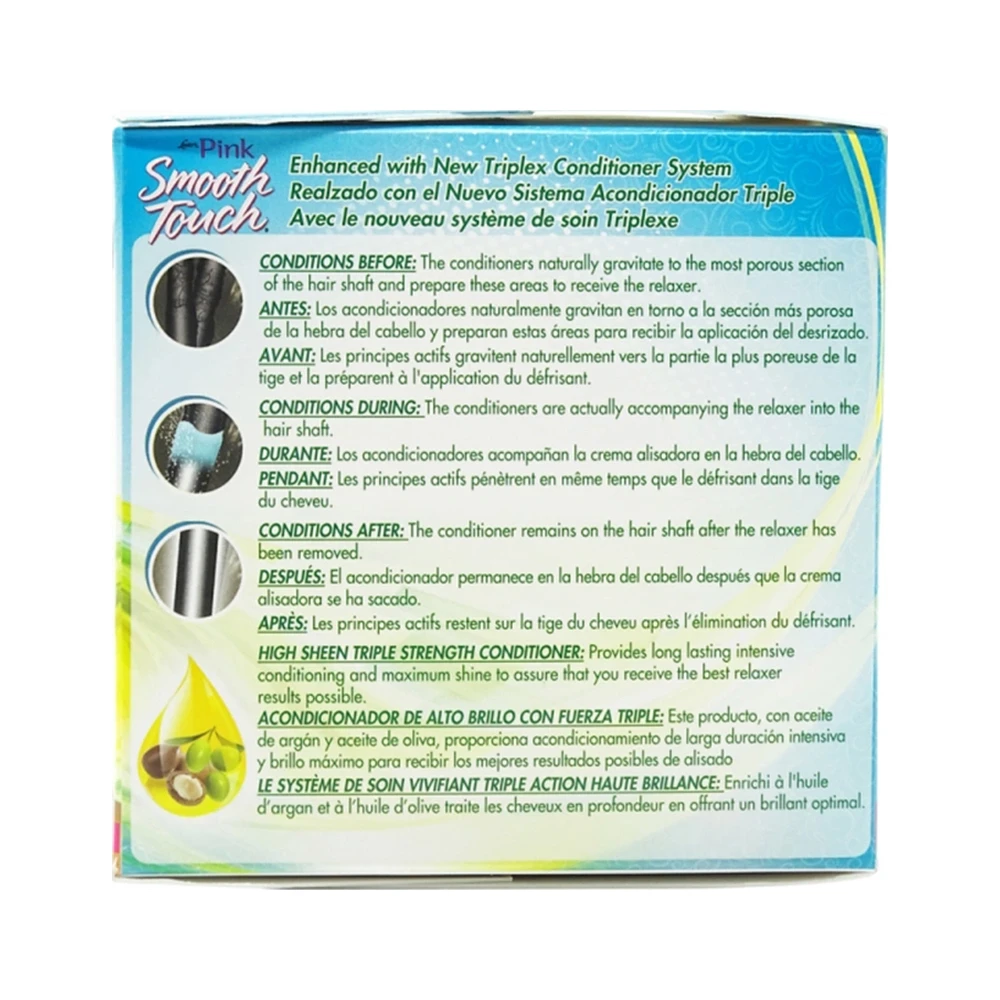 Luster's Pink Smooth Touch Olive Oil No-Lye Relaxer Kit Regular – Bild 3