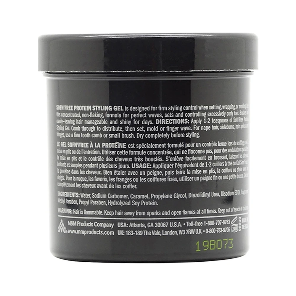 Sofn'free Non-Flake Protein Styling Gel Black – Bild 3