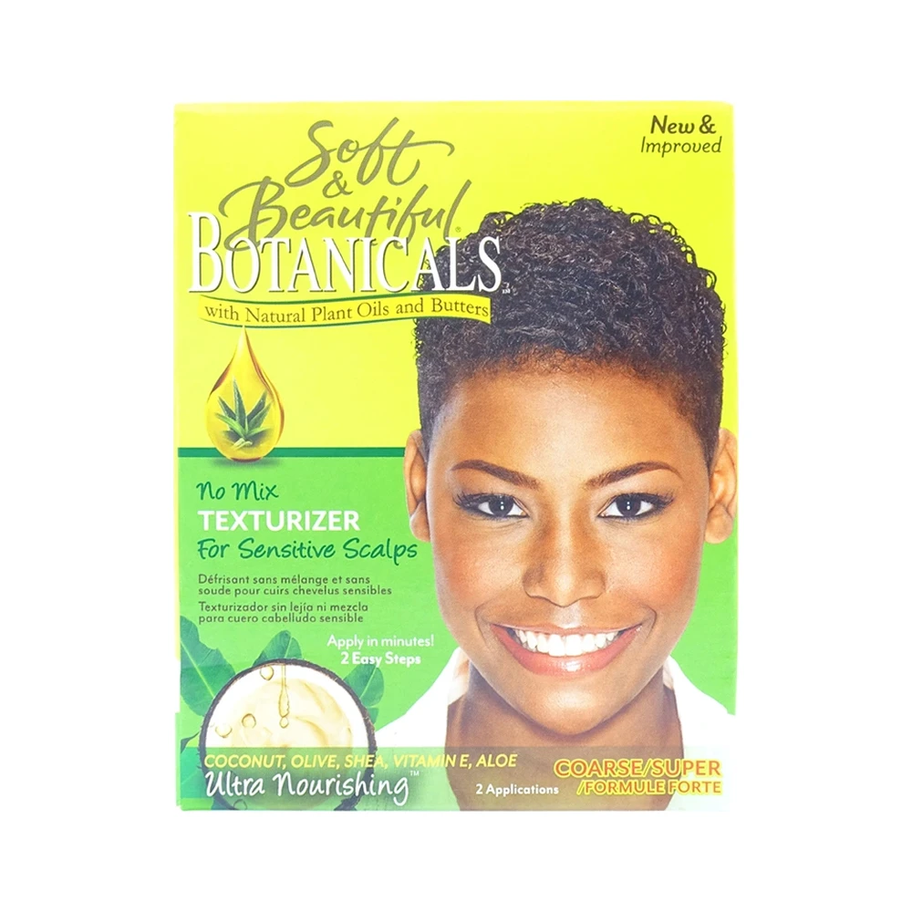 Soft and Beautiful Botanicals No Mix Texturizer Coarse, 2 Applications – Bild 2