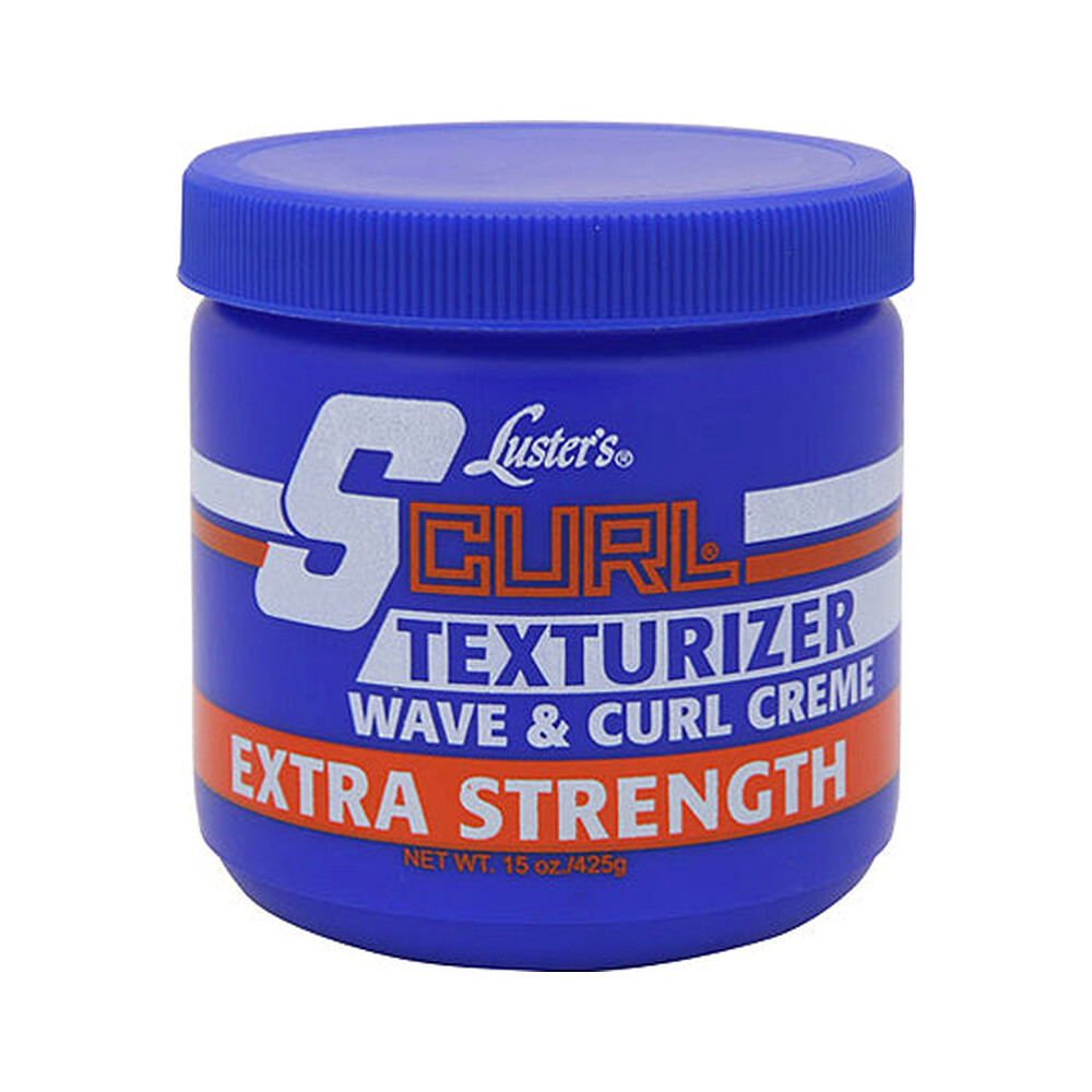 Luster's SCURL Extra Strength (Super) Texturizer Natural Looking Wave & Curl