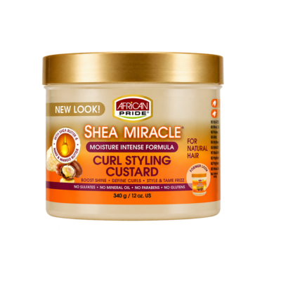 African Pride Shea Miracle Curl Styling Custard 340 g