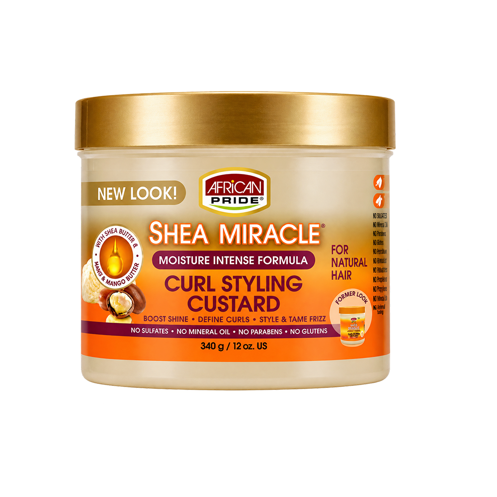 African Pride Shea Miracle Curl Styling Custard 340 g
